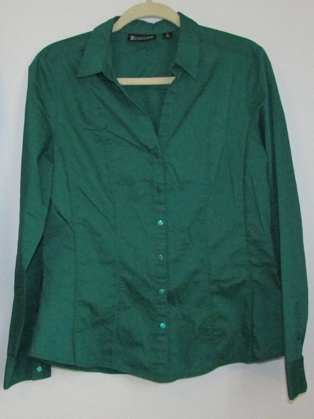 NY&Co Green Button Down